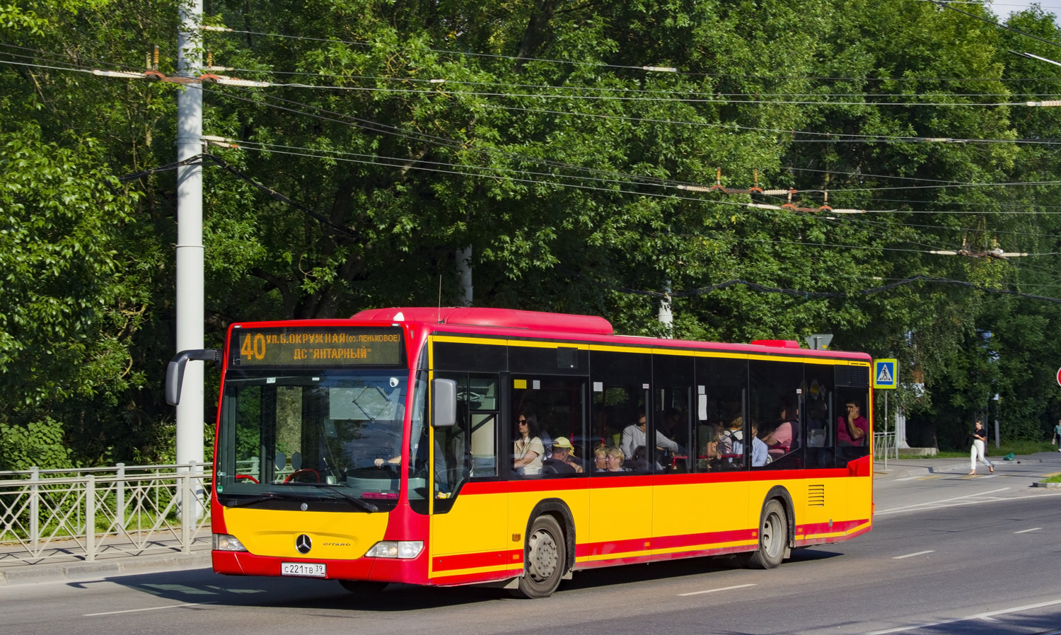 с 221 тв 39, Mercedes-Benz Citaro 1st gen O530, facelift, 2006–2011