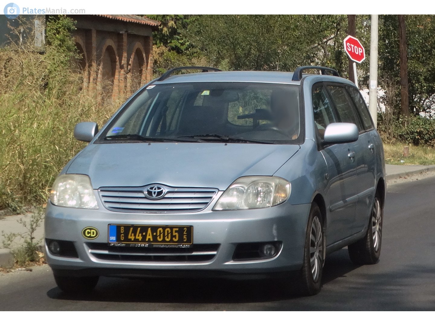 BG 44-A-005, Toyota Corolla 9th gen Wagon (E120; Global-market), 2001–2007