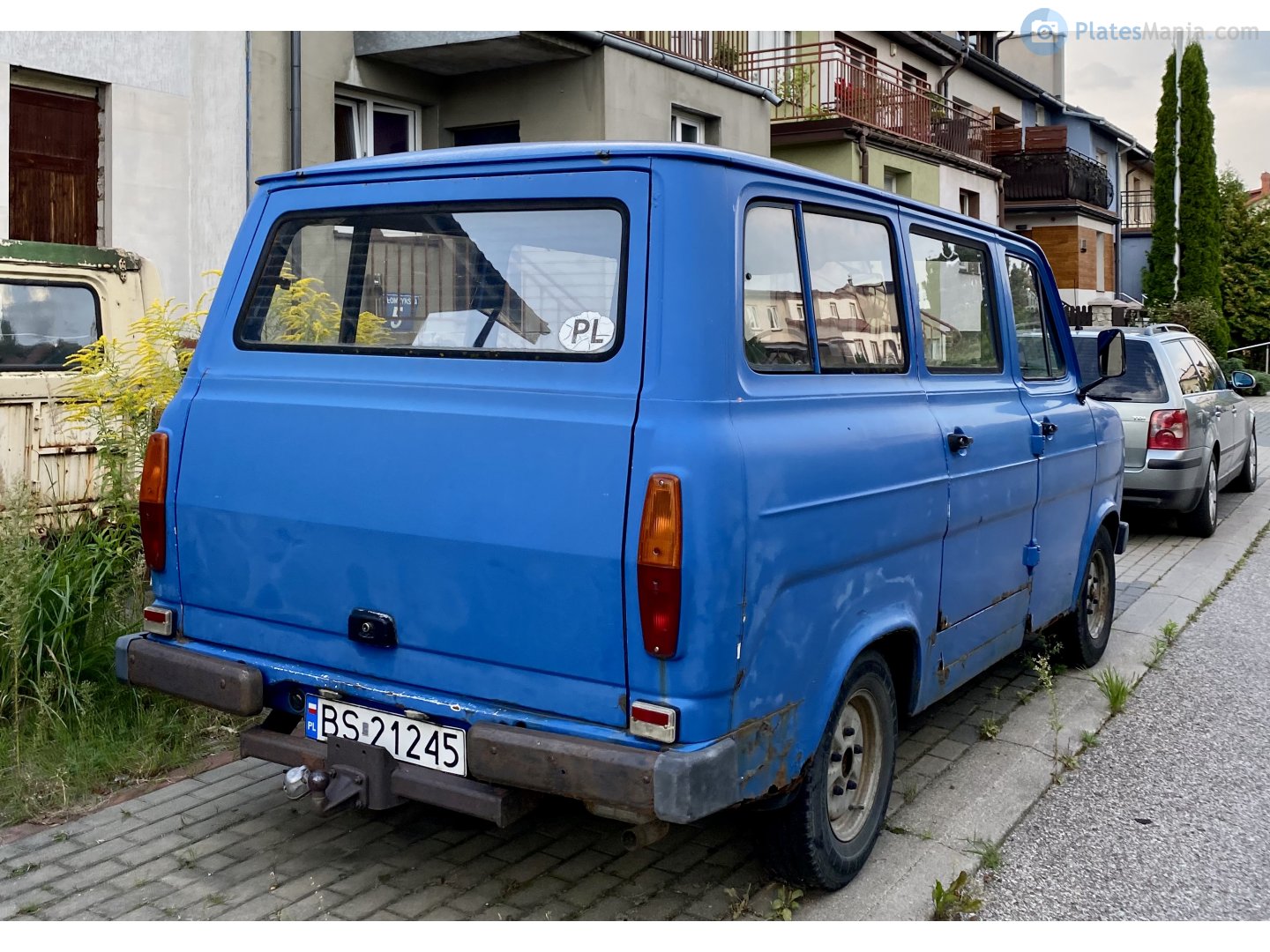 BS 21245, Ford Transit 1st gen Van (Mk2), facelift, 1977–1986