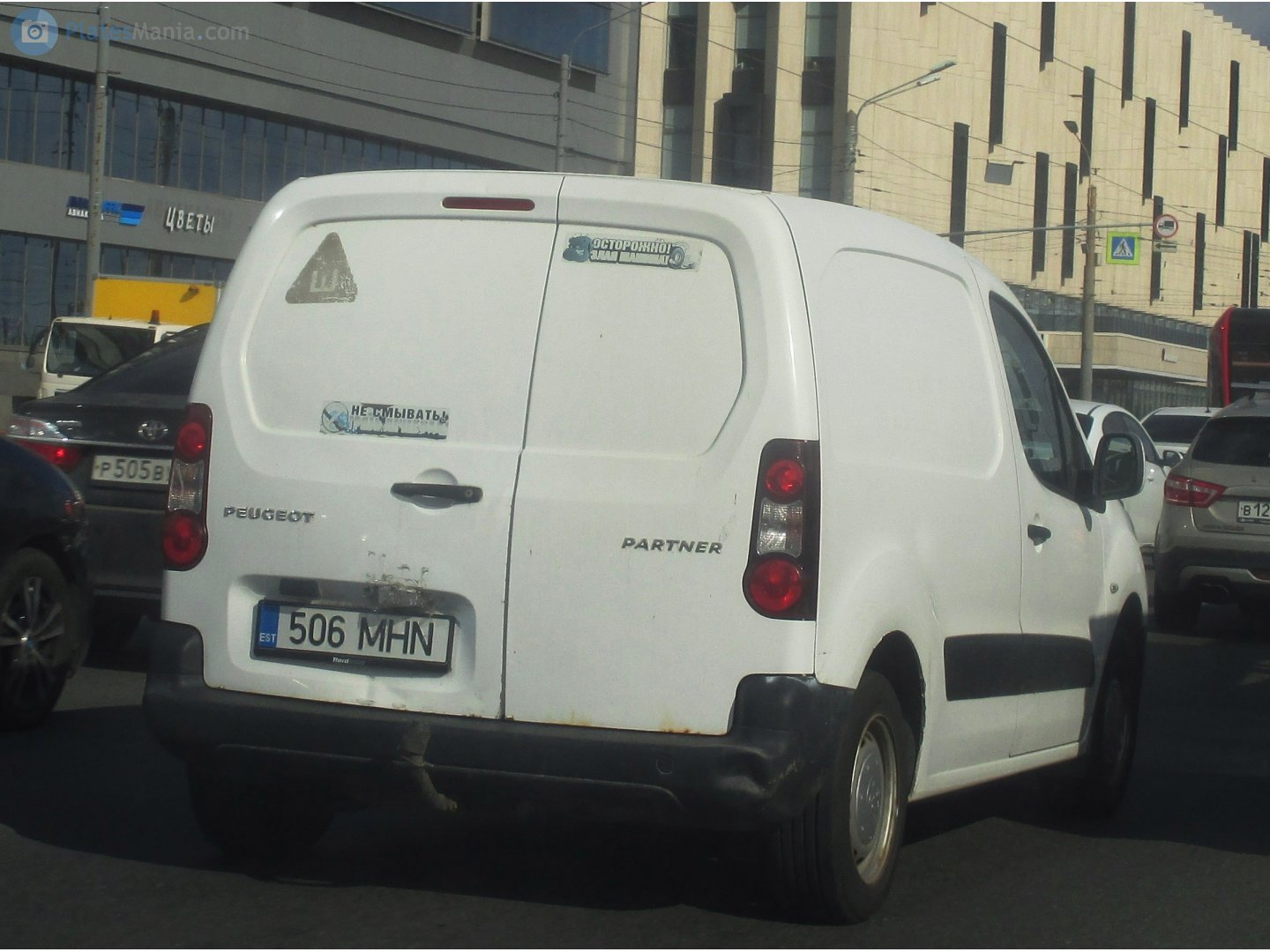 506 MHN, Peugeot Partner 2nd gen (B9), 2008–2018 (–2022 for CIS-market)