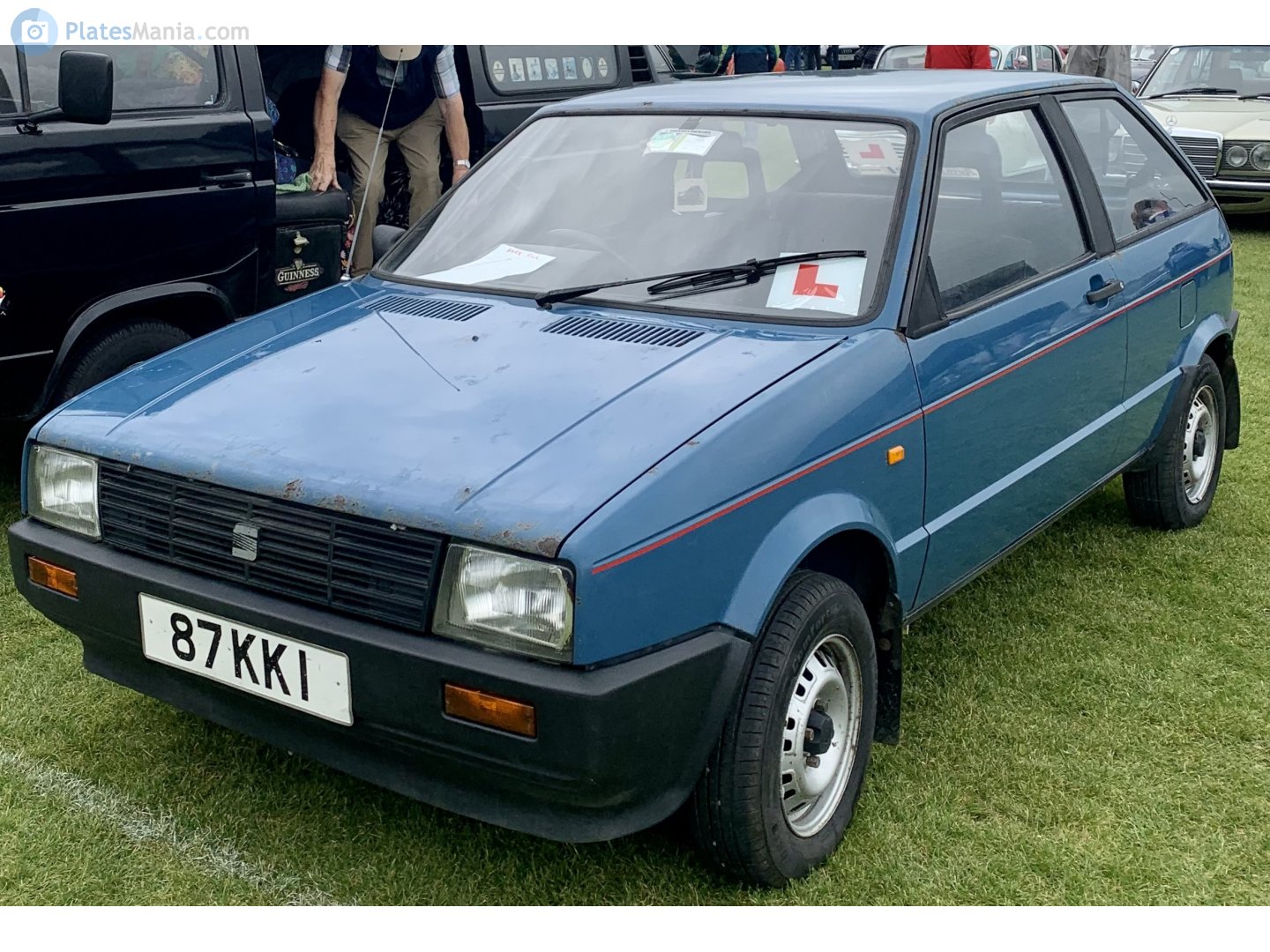 87-KK-1, SEAT Ibiza 1st gen 3-door Hatch (021A), 1984–1993