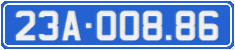 License plate of Vietnam, Government and public administrations