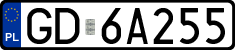 License plates of Poland, Regular car plates