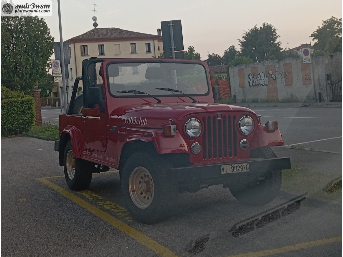 VI 902976, SsangYong (KGM) Korando 1st gen (KH-7), 1983–1995 (rebaged Jeep CJ-7)