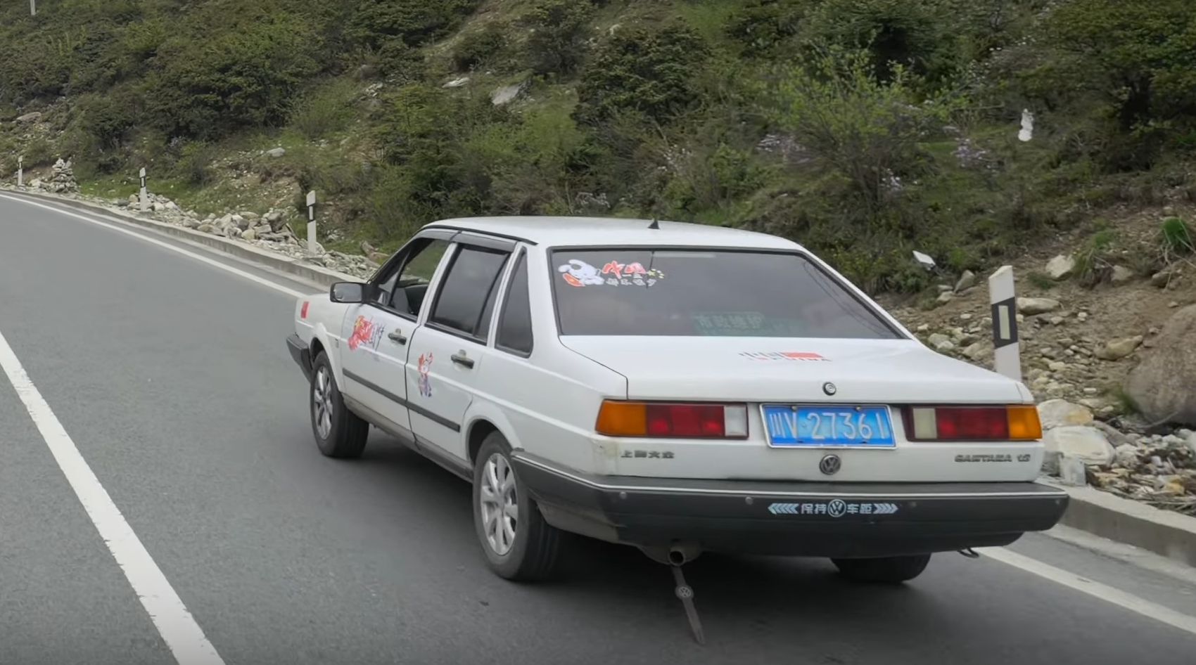 川V·27361, Volkswagen Santana 1st gen Sedan, 1981–1989 (–2012 for CN-market)