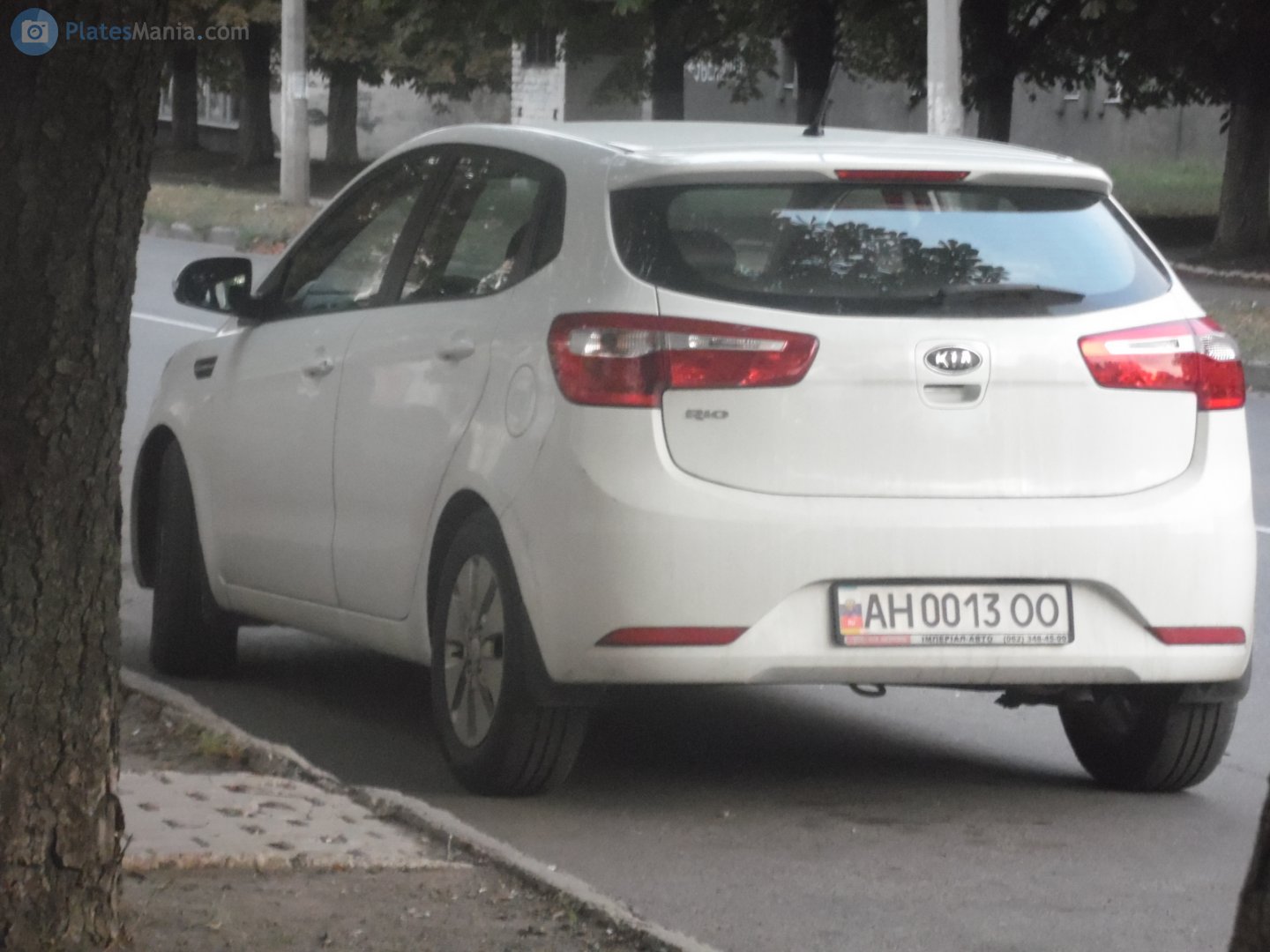 AH 0013 OO, Kia Rio 3rd gen Hatch (QB; CIS-market), 2012–2015