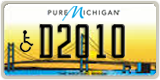 Michigan, Vehicles for disabled persons (A1234)