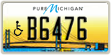 Michigan, Vehicles for disabled persons (A1234)
