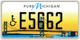 Michigan, Vehicles for disabled persons (A1234)