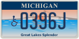 Michigan, Vehicles for disabled persons (1234A)