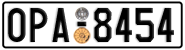 License plate of Greece, Cars