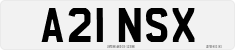 License plate of the United Kingdom, 1983 year system