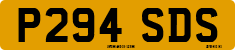 License plate of the United Kingdom, 1983 year system