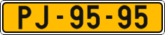 License plate of the Czech Republic, Commercial vehicles (1960)
