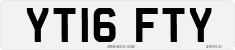 License plate of the United Kingdom, 2001 year system