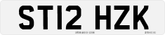 License plate of the United Kingdom, 2001 year system