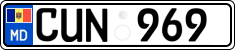 License plate of Moldova, Cars (2015)