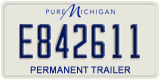 Michigan, Permanent Trailer (A123456)