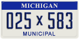 Michigan, Municipal (123x456)