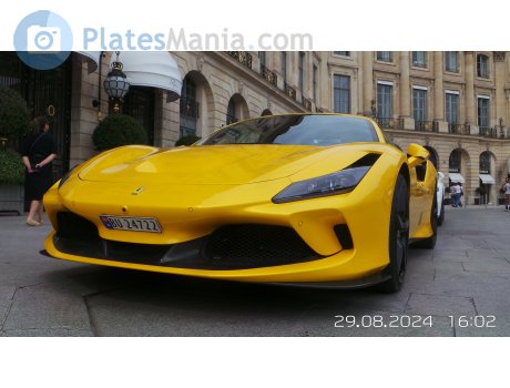BU 24722, Ferrari F8