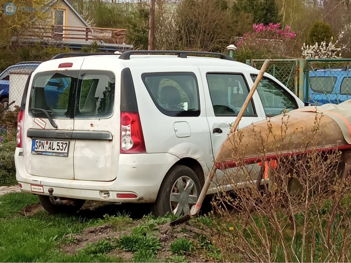 SPN AL 537, Dacia Logan 1st gen MCV (F90), facelift, 2008–2012