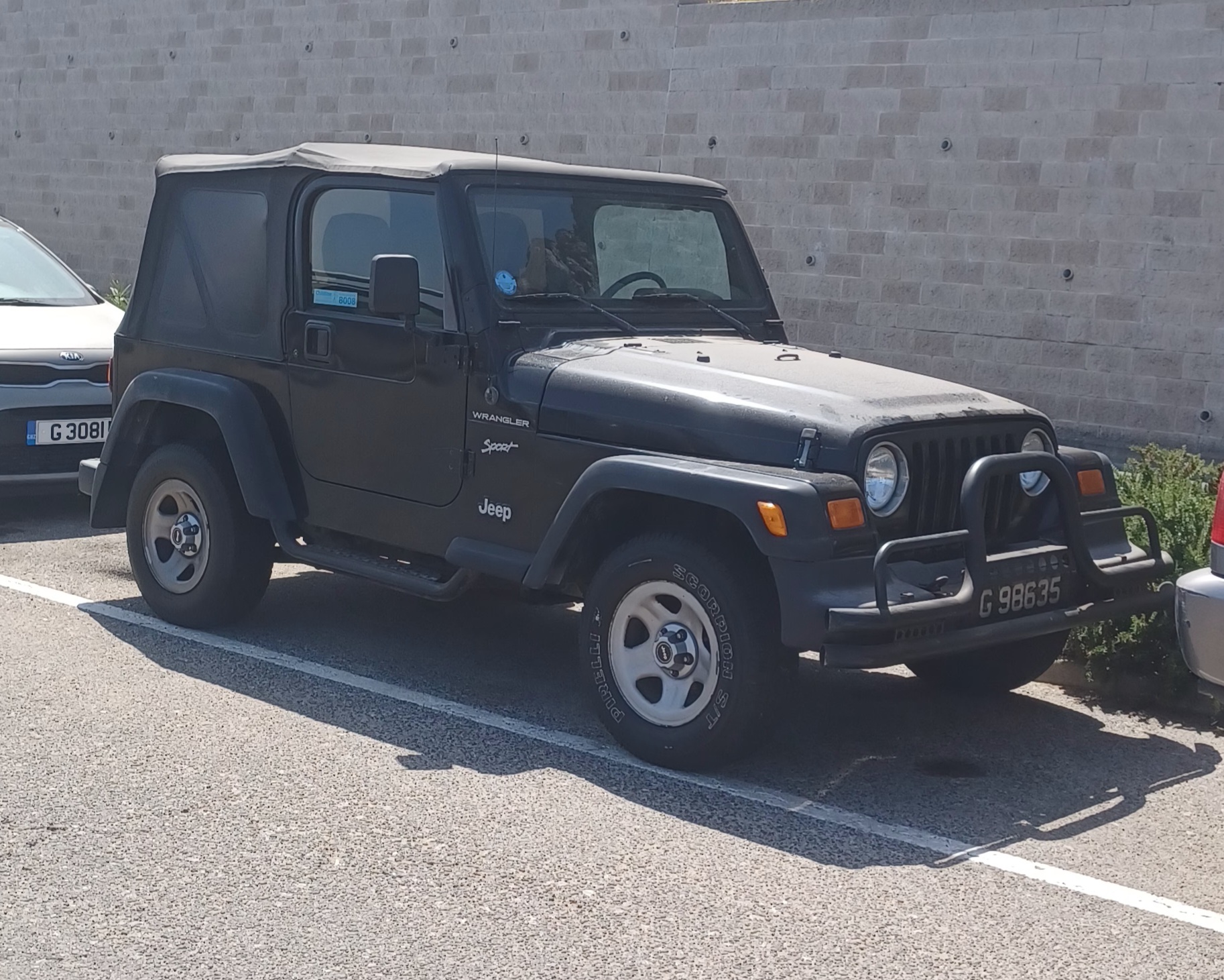 G 98635, Jeep Wrangler 2nd gen (TJ), 1996–2006