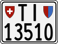 License plate of Switzerland, Motorcycles