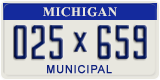 Michigan, Municipal (123x456)