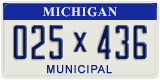 Michigan, Municipal (123x456)