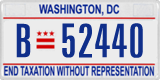 District of Columbia, Buses (B-12345)