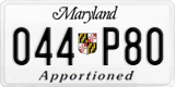 Maryland, Apportioned (123 A45)
