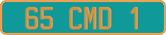 French license plate, Diplomatic