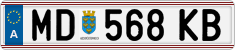 License plate of Austria, Regular plates