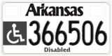 Arkansas, Disabled (12345(6))