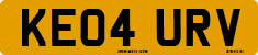 License plate of the United Kingdom, 2001 year system