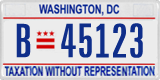 District of Columbia, Buses (B-12345)