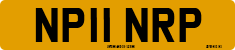 License plate of the United Kingdom, 2001 year system