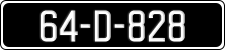 License plate of Ireland, Regular plates