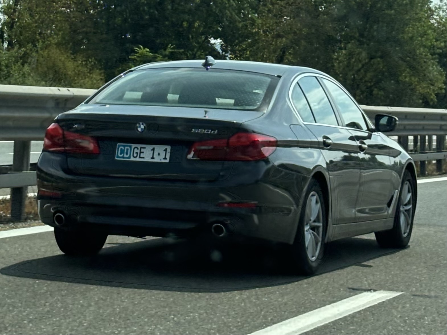 CD GE 1-1, BMW 5 Series 7th gen Sedan (G30/G38), 2017–2020