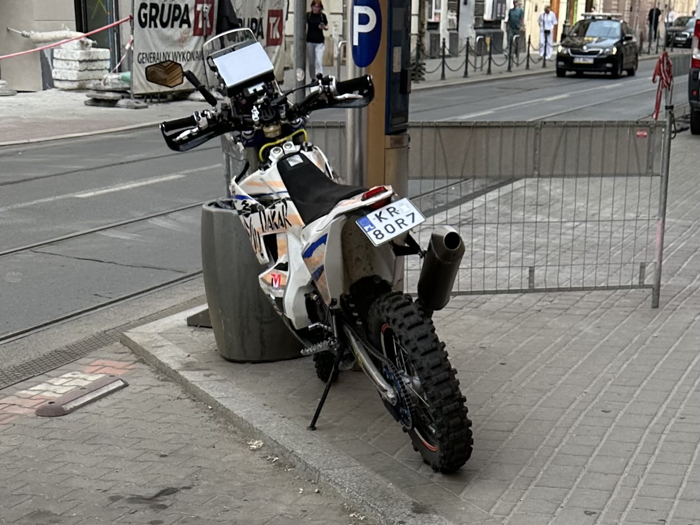 KR 80R7, Husqvarna Rally 