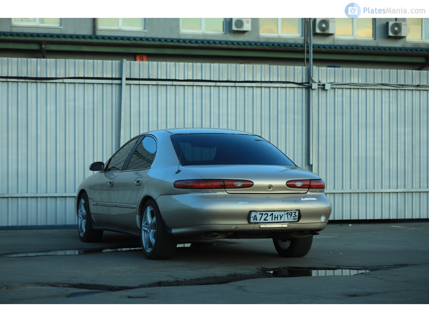 а 721 ну 193, Mercury Sable 3rd gen Sedan (DN101), 1995–1999
