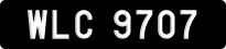 License plate of Malaysia, A(BC) 1(234)