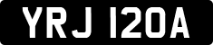 License plate of the United Kingdom, 1963 year system