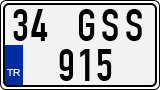License plate of Turkey, Regular plates