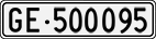 License plate of Switzerland, Cars