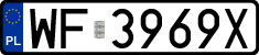 License plates of Poland, Regular car plates