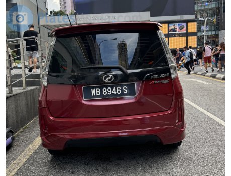 WB 8946 S, Perodua Alza