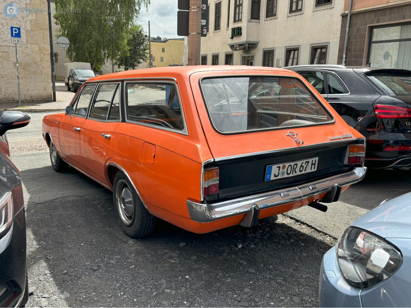 J OR 67 H, Opel Rekord 3rd gen 5-door Caravan (C), 1967–1971