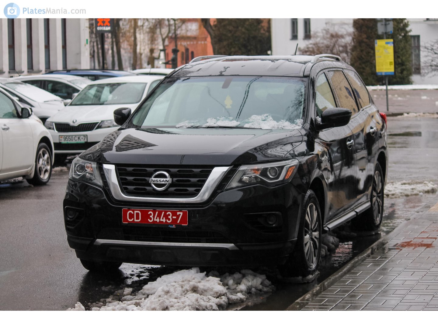CD 3443-7, Nissan Pathfinder 4th gen (R52), facelift, 2016–2021