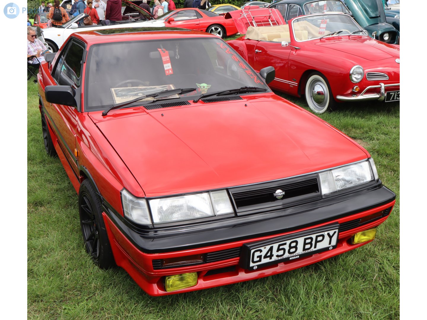 G458BPY, Nissan Sunny 6th gen RZ-1 Coupé (B12), 1986–1990
